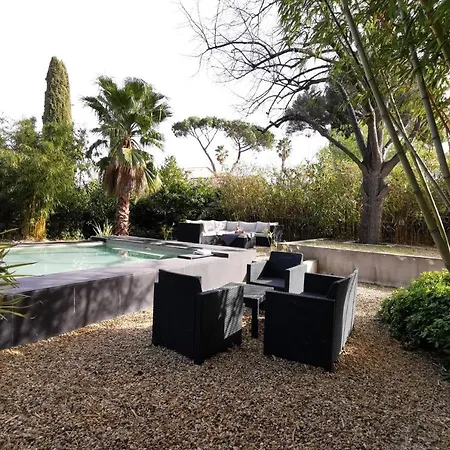 Villa Bagatelle With Its Pool *